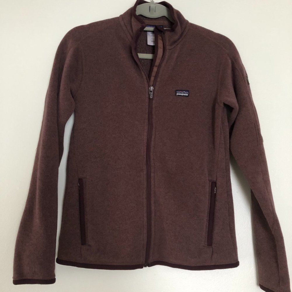 Patagonia Women's Better Sweater Fleece Jacket - Size S - Full Zip - Dusky Brown